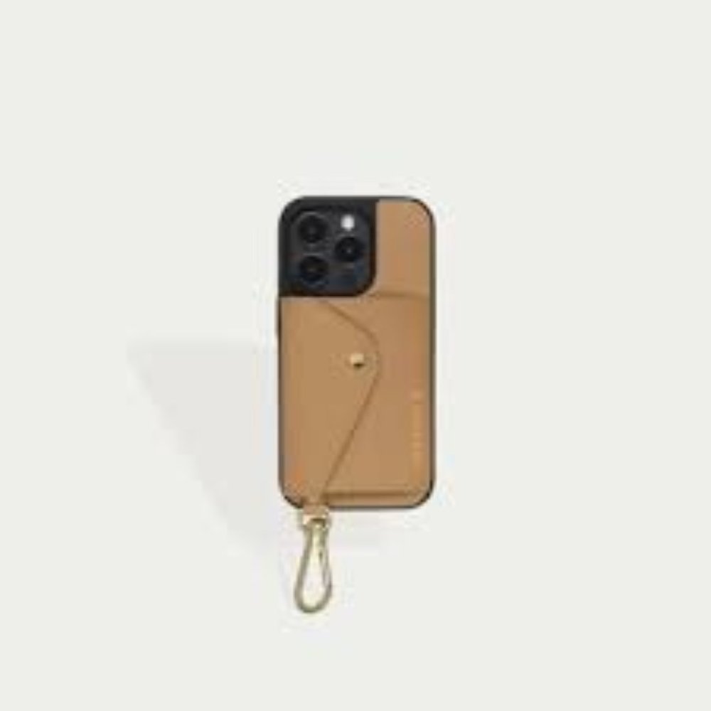 Ryder Carabiner - Tan/Gold Bandolier IPHONE 13
